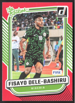Fisayo Dele-Bashiru, Kartička, Panini Donruss Soccer 2024-25, Red