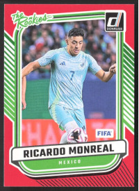 Ricardo Monreal, Kartička, Panini Donruss Soccer 2024-25, Red