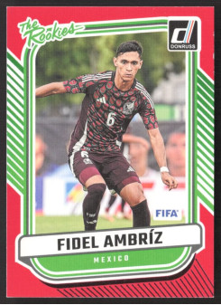 Fidel Ambriz, Kartička, Panini Donruss Soccer 2024-25, Red