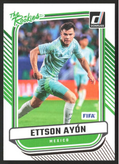 Ettson Ayon, Kartička, Panini Donruss Soccer 2024-25, INSERT