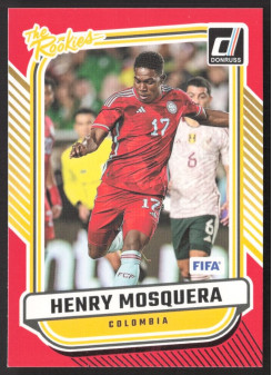 Henry Mosquera, Kartička, Panini Donruss Soccer 2024-25, Red
