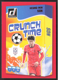 Heung-Min Son, Kartička, Panini Donruss Soccer 2024-25, Red