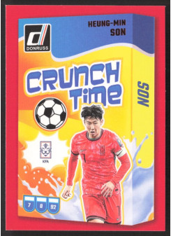 Heung-Min Son, Kartička, Panini Donruss Soccer 2024-25, Red