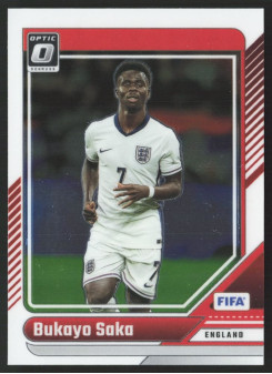 Bukayo Saka, Kartička, Panini Donruss Soccer 2024-25, Optic