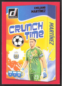 Emiliano Martinez, Kartička, Panini Donruss Soccer 2024-25, Red
