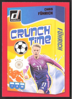 Chris Fuhrich, Kartička, Panini Donruss Soccer 2024-25, Red