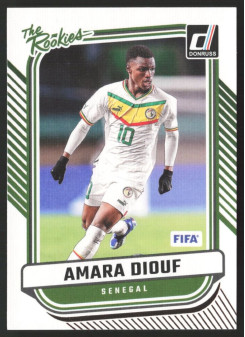 Amara Diouf, Kartička, Panini Donruss Soccer 2024-25, INSERT