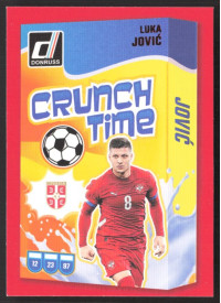 Luka Jovic, Kartička, Panini Donruss Soccer 2024-25, Red
