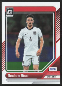 Declan Rice, Kartička, Panini Donruss Soccer 2024-25, Optic
