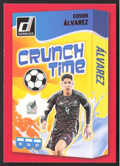 Edson Alvarez, Kartička, Panini Donruss Soccer 2024-25, Red