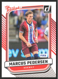 Marcus Pedersen, Kartička, Panini Donruss Soccer 2024-25, INSERT