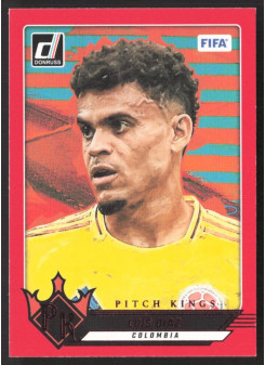 Luis Diaz, Kartička, Panini Donruss Soccer 2024-25, Red