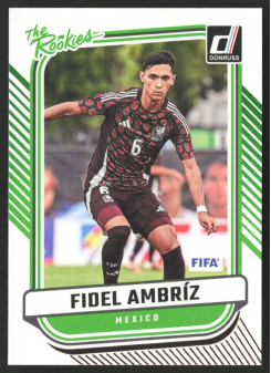 Fidel Ambriz, Kartička, Panini Donruss Soccer 2024-25, INSERT