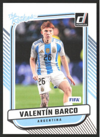 Valentin Barco, Kartička, Panini Donruss Soccer 2024-25, INSERT