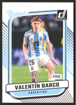 Valentin Barco, Kartička, Panini Donruss Soccer 2024-25, INSERT