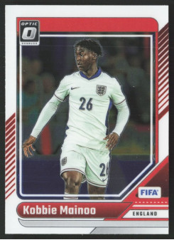 Kobbie Mainoo, Kartička, Panini Donruss Soccer 2024-25, Optic