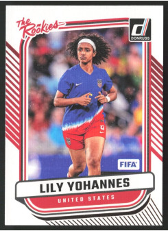 Lily Yohannes, Kartička, Panini Donruss Soccer 2024-25, INSERT