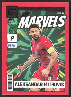 Aleksandar Mitrovic, Kartička, Panini Donruss Soccer 2024-25, Red