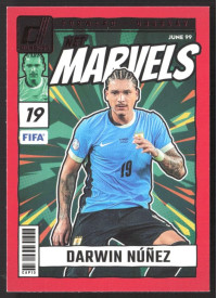 Darwin Nunez, Kartička, Panini Donruss Soccer 2024-25, Red
