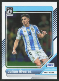 Julian Alvarez, Kartička, Panini Donruss Soccer 2024-25, Optic