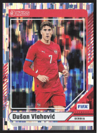 Dusan Vlahovic, Kartička, Panini Donruss Soccer 2024-25, Silver