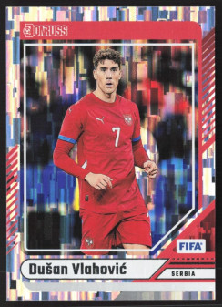 Dusan Vlahovic, Kartička, Panini Donruss Soccer 2024-25, Silver