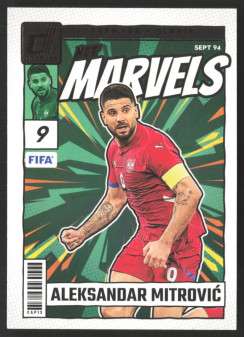 Aleksandar Mitrovic, Kartička, Panini Donruss Soccer 2024-25, INSERT