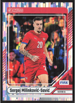 Sergej Milinkovic-Savic, Kartička, Panini Donruss Soccer 2024-25, Silver