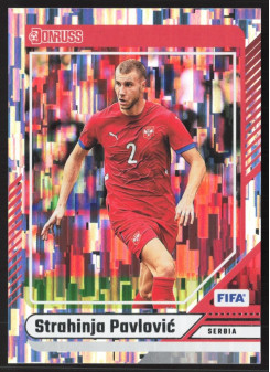 Strahinja Pavlovic, Kartička, Panini Donruss Soccer 2024-25, Silver