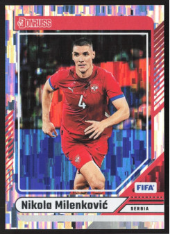 Nikola Milenkovic, Kartička, Panini Donruss Soccer 2024-25, Silver