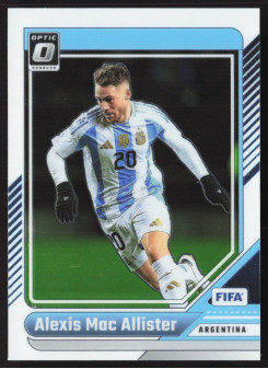 Alexis Mac Allister, Kartička, Panini Donruss Soccer 2024-25, Optic