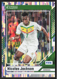 Nicolas Jackson, Kartička, Panini Donruss Soccer 2024-25, Silver