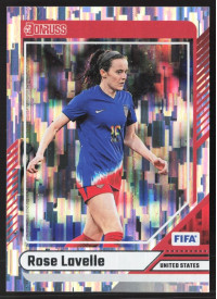 Rose Lavelle, Kartička, Panini Donruss Soccer 2024-25, Silver