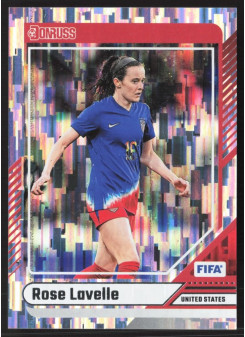Rose Lavelle, Kartička, Panini Donruss Soccer 2024-25, Silver