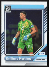 Emiliano Martinez, Kartička, Panini Donruss Soccer 2024-25, Optic