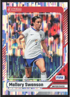 Mallory Swanson, Kartička, Panini Donruss Soccer 2024-25, Silver