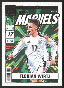 Florian Wirtz, Kartička, Panini Donruss Soccer 2024-25, INSERT