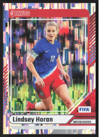 Lindsey Horan, Kartička, Panini Donruss Soccer 2024-25, Silver