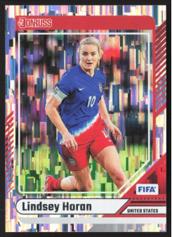 Lindsey Horan, Kartička, Panini Donruss Soccer 2024-25, Silver