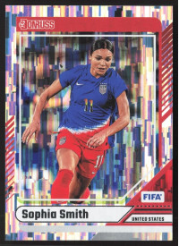 Sophia Smith, Kartička, Panini Donruss Soccer 2024-25, Silver