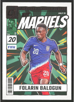 Folarin Balogun, Kartička, Panini Donruss Soccer 2024-25, INSERT