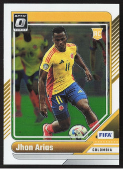 Jhon Arias, Kartička, Panini Donruss Soccer 2024-25, Optic