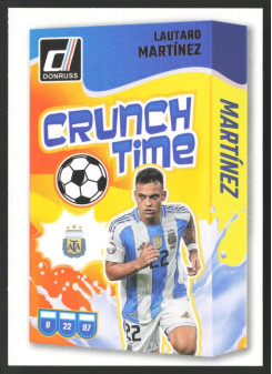 Lautaro Martinez, Kartička, Panini Donruss Soccer 2024-25, INSERT
