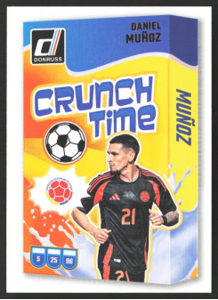Daniel Munoz, Kartička, Panini Donruss Soccer 2024-25, INSERT