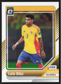Luis Diaz, Kartička, Panini Donruss Soccer 2024-25, Optic
