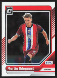 Martin Odegaard, Kartička, Panini Donruss Soccer 2024-25, Optic