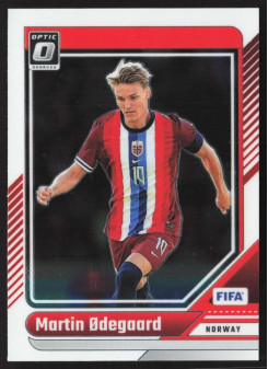 Martin Odegaard, Kartička, Panini Donruss Soccer 2024-25, Optic
