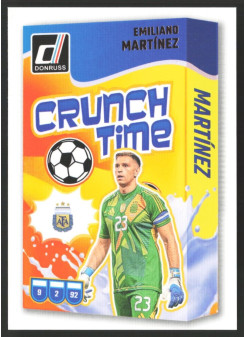 Emiliano Martinez, Kartička, Panini Donruss Soccer 2024-25, INSERT