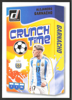 Alejandro Garnacho, Kartička, Panini Donruss Soccer 2024-25, INSERT