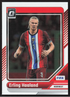 Erling Haaland, Kartička, Panini Donruss Soccer 2024-25, Optic